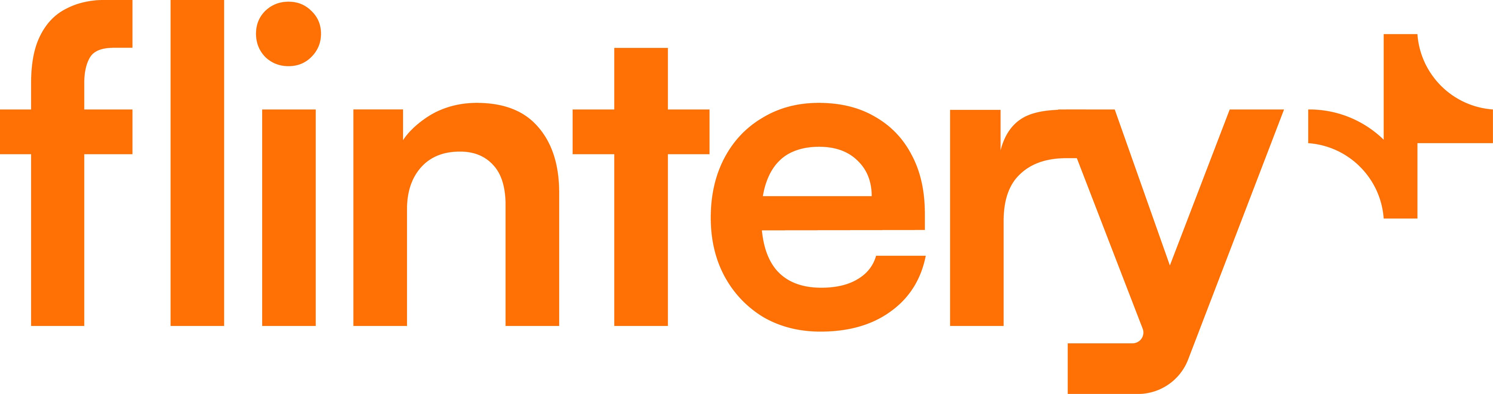 Vollständiges Logo — Orange