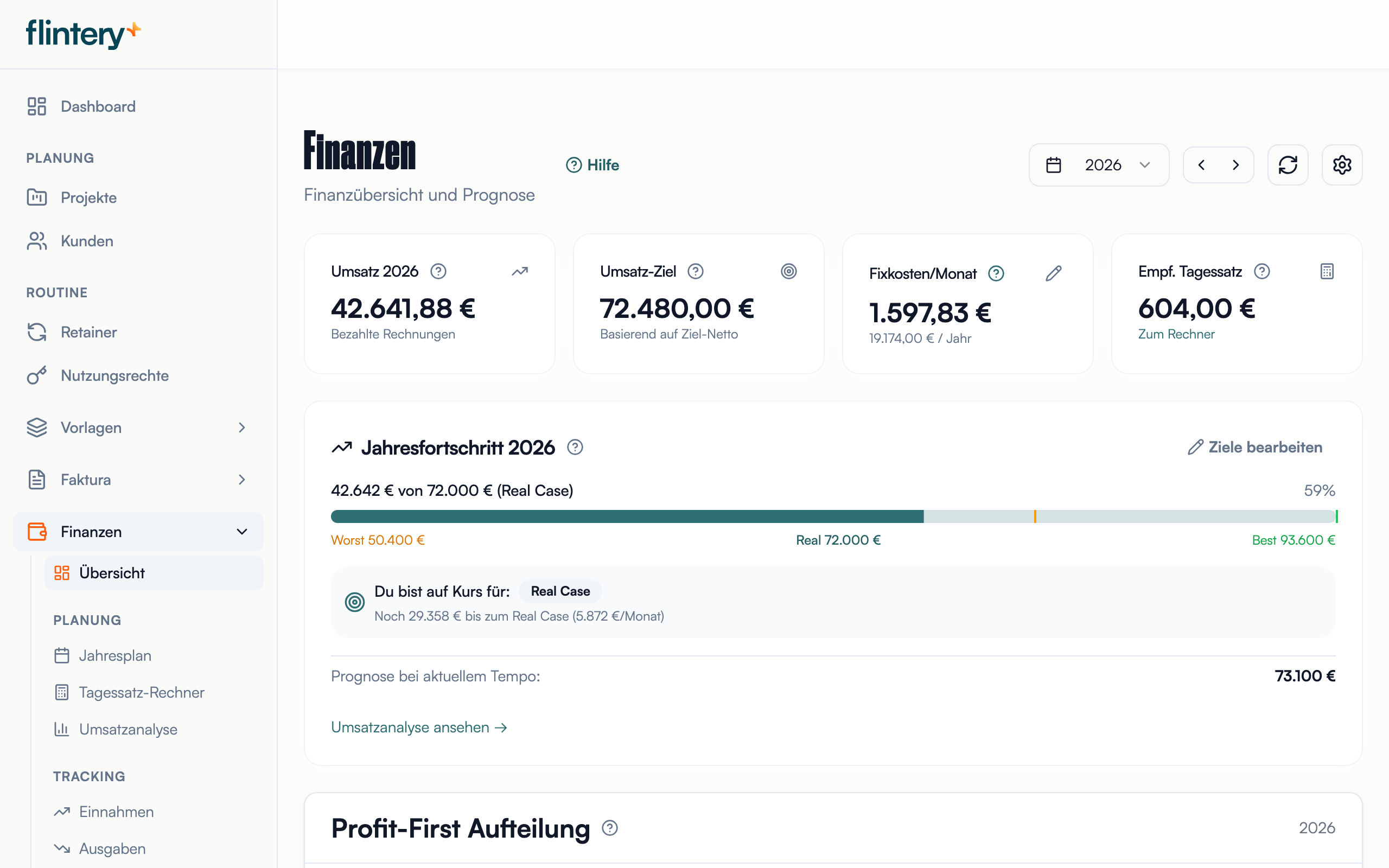 Finanzüberblick