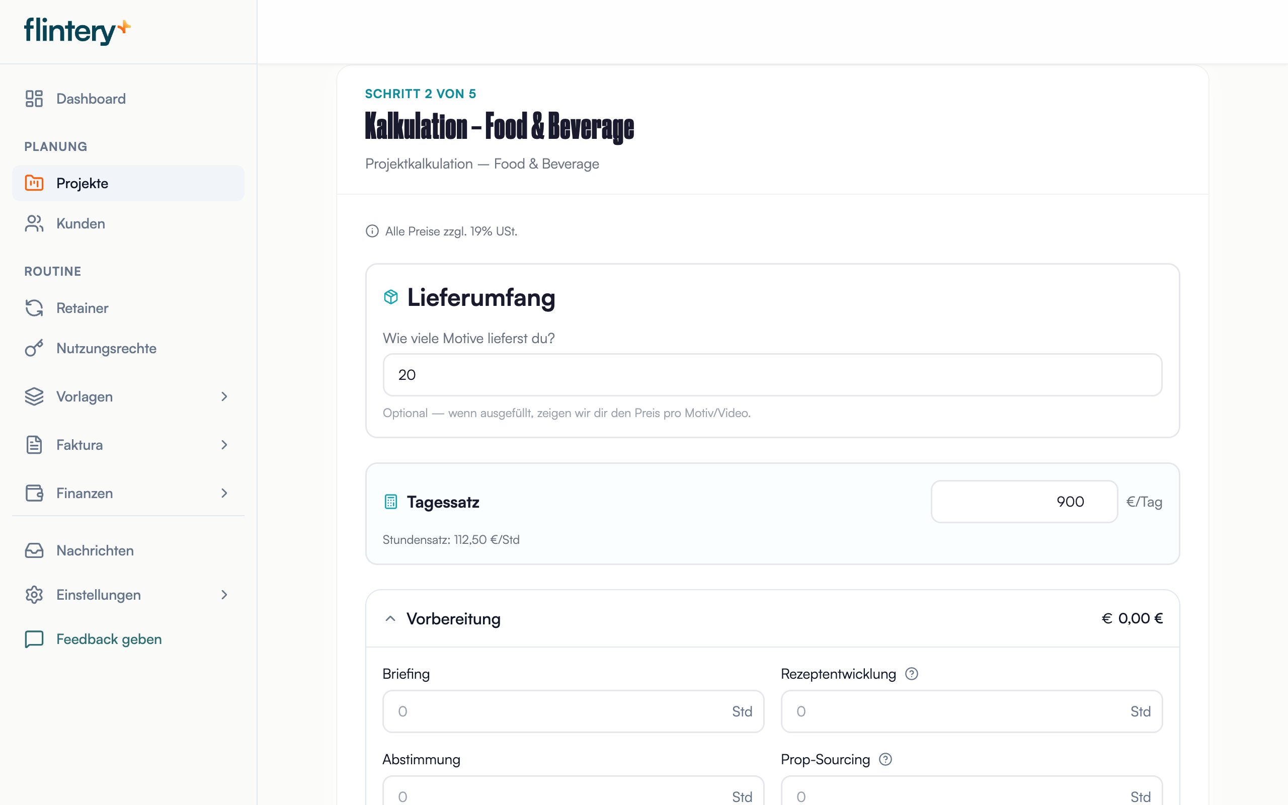 Kalkulieren